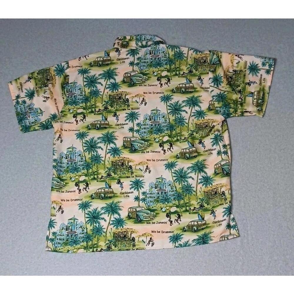 Vintage Creations 60's Hawaiian Button Up Shirt Mens Size Large All Over... - Picture 10 of 10